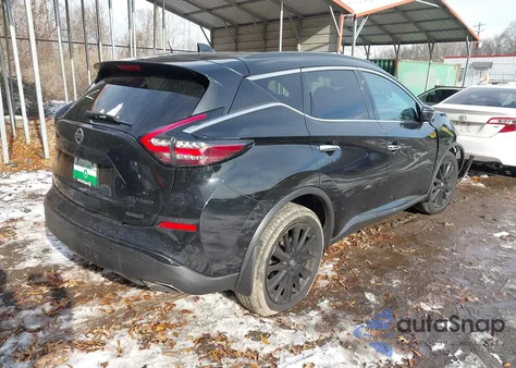 2022 Nissan Murano Sv Intelligent Awd из США, поврежденный, VIN 5N1AZ2BS1NC130505